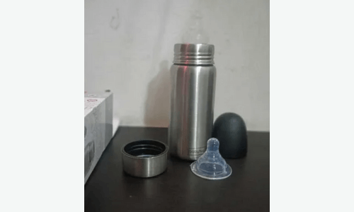 our image of Babyhug Sterilizable Steel Feeding Bottle
