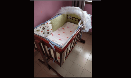 our image of LuvLap C-30 Baby Wooden Cot