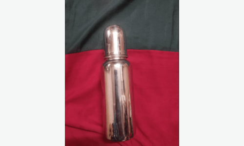 our image of Pappa Regular Stainless Steel Baby Feeding Bottle