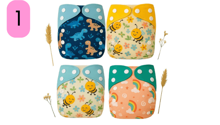 Blushbaby Reusable Cloth Diapers