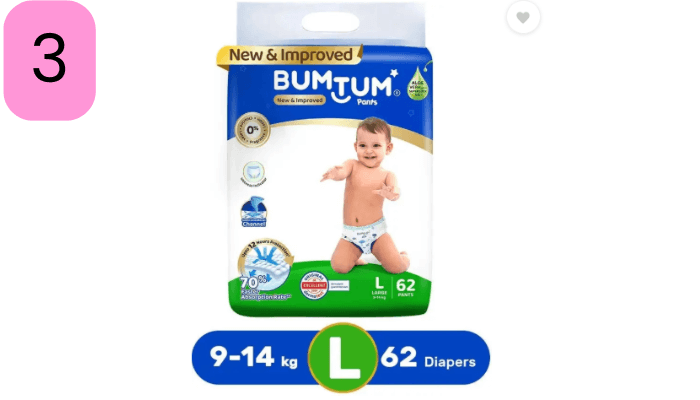BUMTUM Baby Diaper Pants