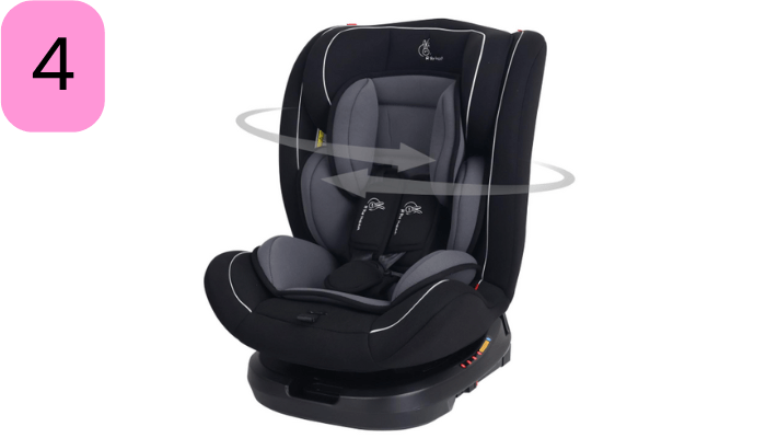 R for Rabbit Jack N Jill Grand Isofix Baby Car Seat