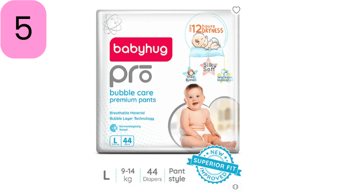 Babyhug Pro Bubble Care Premium Pant Style Diaper