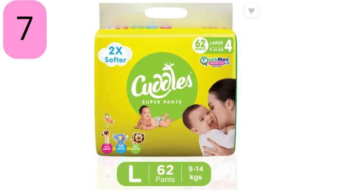 Cuddles - Super Pants Style Diaper