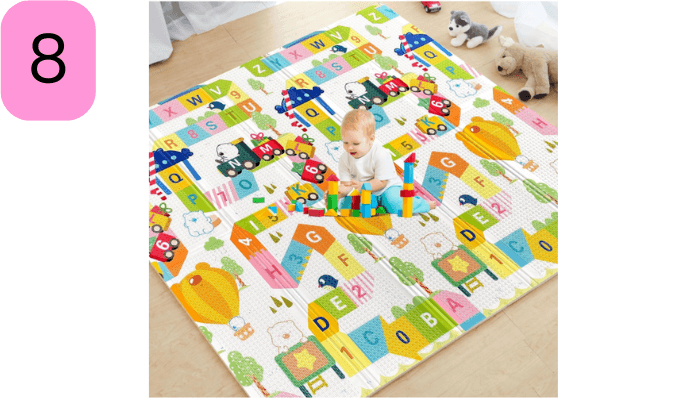 Tarkan Extra Large Reversible Baby Play Mat