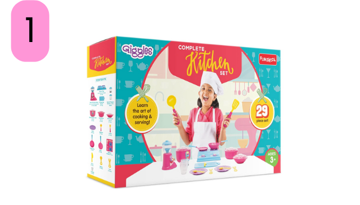 Giggles Funskool Complete Kithcen Playset