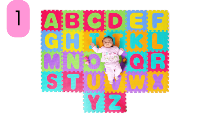 A Baby Cherry - 36 Pcs Puzzle Playmat
